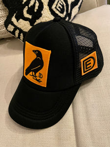 Blk & Orange DE Crow hat