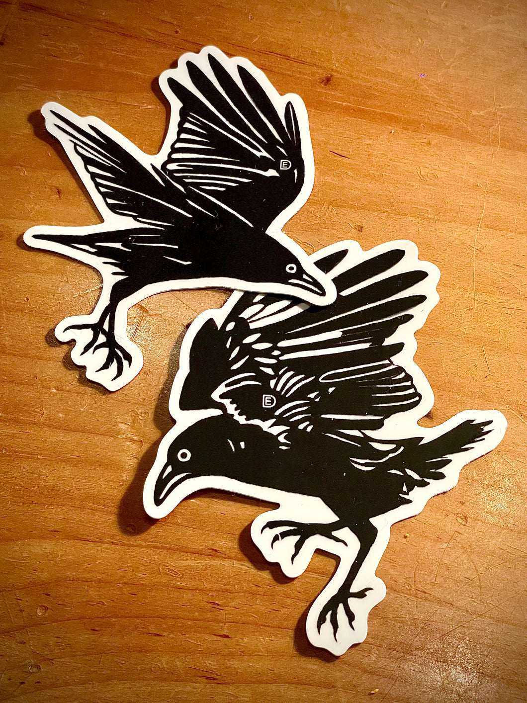 ‘11 & 2 o’clock crows’