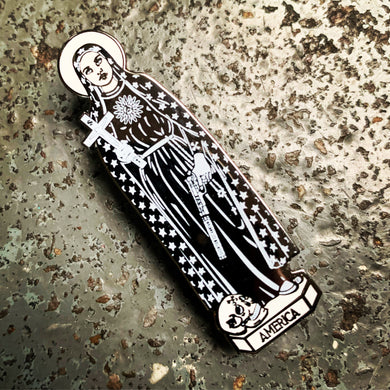 ‘Saint America’ enamel pin