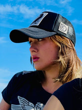 Load image into Gallery viewer, Limited Edition DE Crow Hat in Blk/Whi