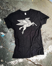 Load image into Gallery viewer, Black Pegasus Target shirt