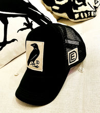 Load image into Gallery viewer, Limited Edition DE Crow Hat in Blk/Whi